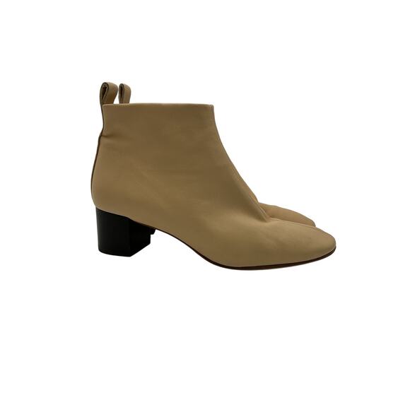 Everlane Beige Leather The Day Boot Size 7.5 - Picture 2 of 6